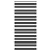 Sebragardin svart 110x230 cm stoff bredde 105,9 cm polyester