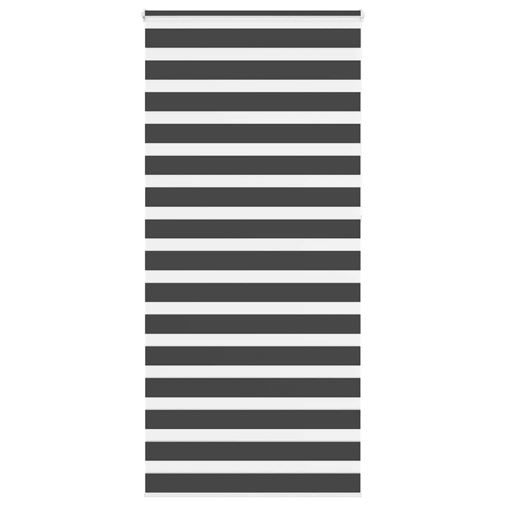 Sebragardin svart 115x230 cm stoff bredde 110,9 cm polyester