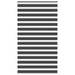 Sebragardin svart 125x230 cm stoff bredde 120,9 cm polyester