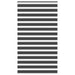 Sebragardin svart 130x230 cm stoff bredde 125,9 cm polyester