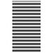 Sebragardin svart 135x230 cm stoff bredde 130,9 cm polyester
