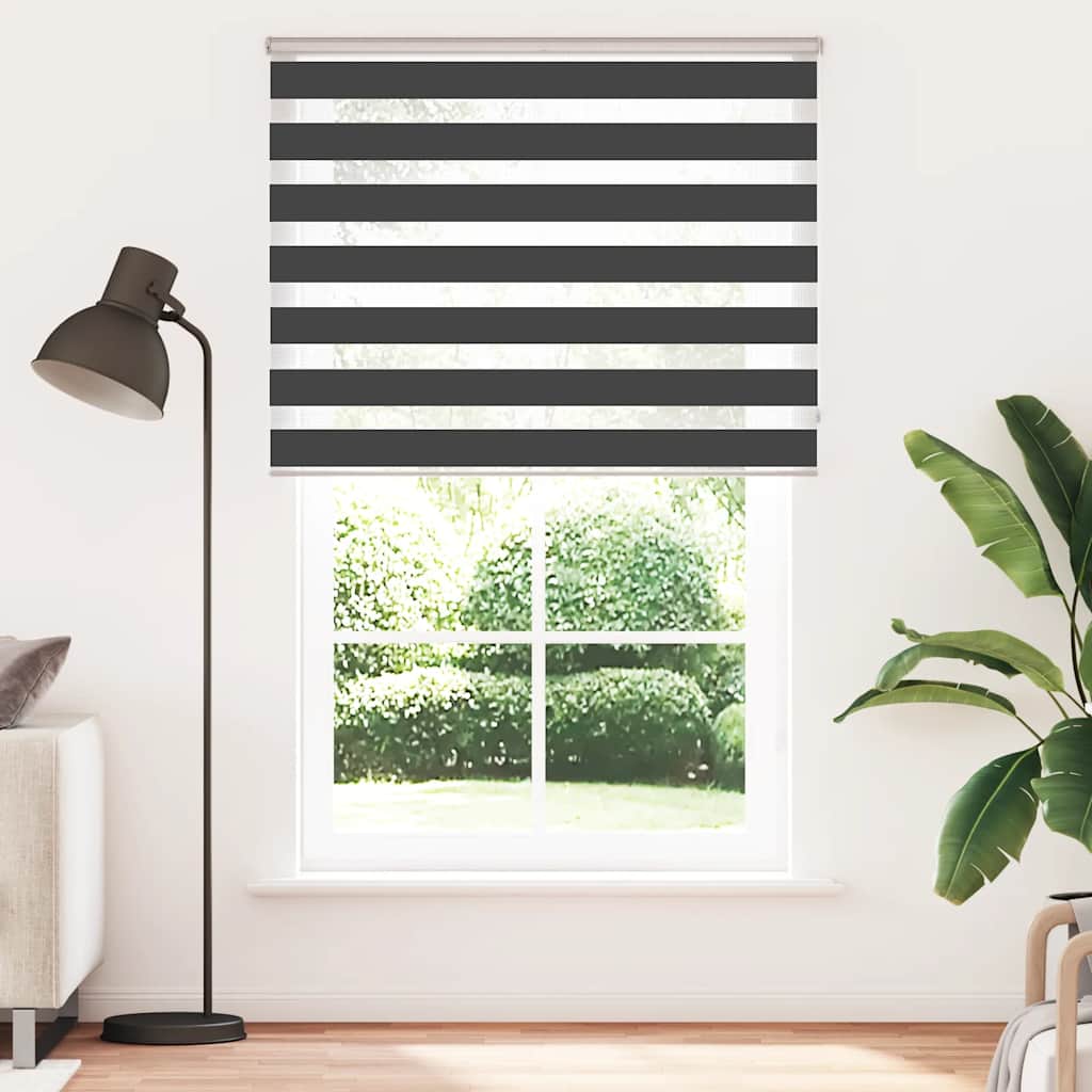 Sebragardin svart 145x230 cm stoff bredde 140,9 cm polyester