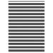 Sebragardin svart 155x230 cm stoff bredde 150,9 cm polyester