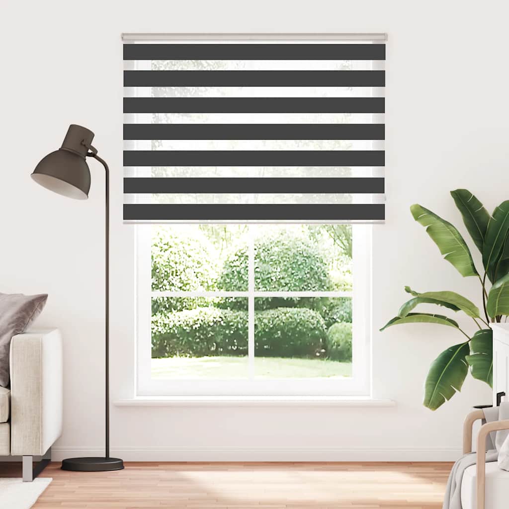 Sebragardin svart 165x230 cm stoff bredde 160,9 cm polyester