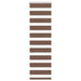 Sebragardin brun 50x100 cm stoff bredde 45,9 cm polyester