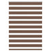 Sebragardin brun 100x100 cm stoff bredde 95,9 cm polyester