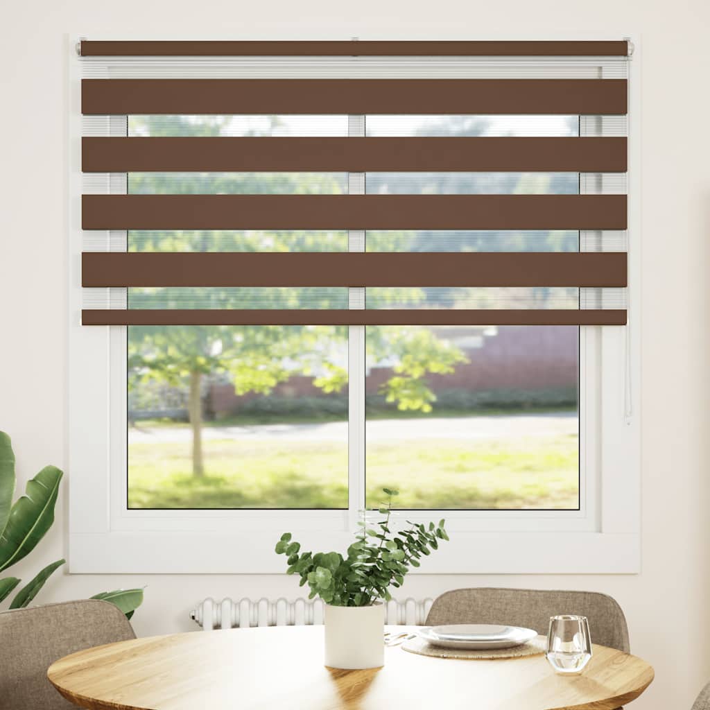Sebragardin brun 140x100 cm stoff bredde 135,9 cm polyester