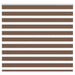 Sebragardin brun 155x100 cm stoff bredde 150,9 cm polyester