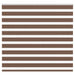 Sebragardin brun 165x100 cm stoff bredde 160,9 cm polyester