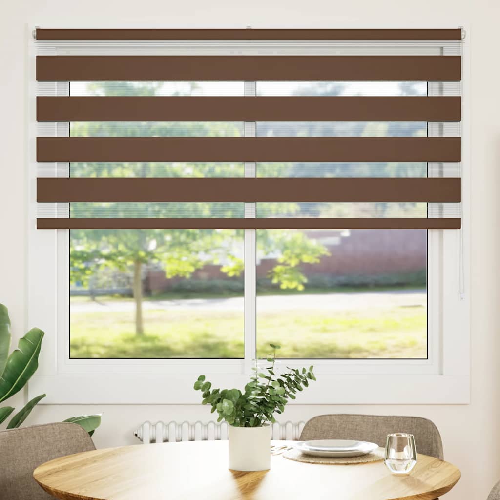 Sebragardin brun 165x100 cm stoff bredde 160,9 cm polyester