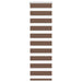 Sebragardin brun 40x150 cm stoff bredde 35,9 cm polyester