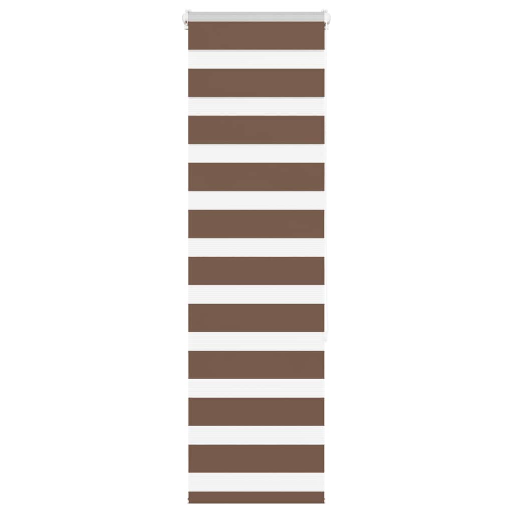 Sebragardin brun 40x150 cm stoff bredde 35,9 cm polyester