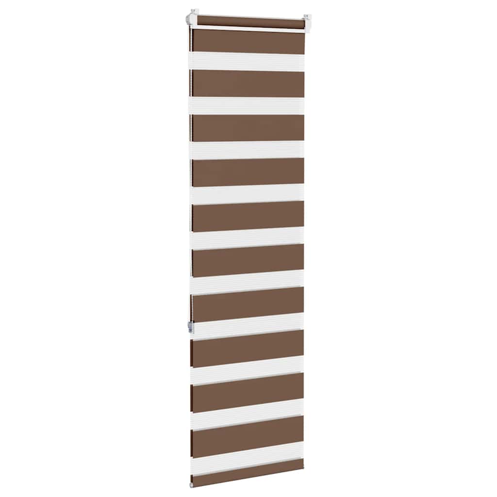 Sebragardin brun 40x150 cm stoff bredde 35,9 cm polyester