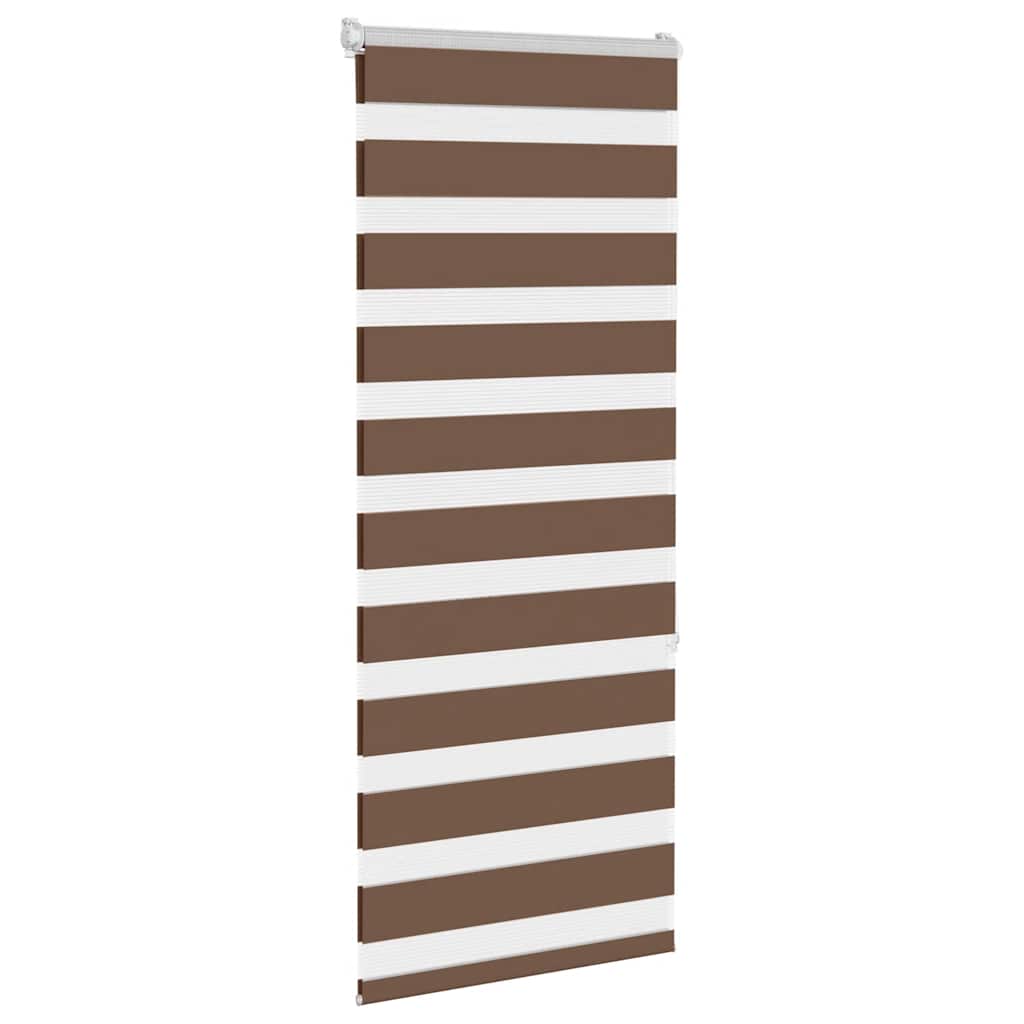 Sebragardin brun 60x150 cm stoff bredde 55,9 cm polyester