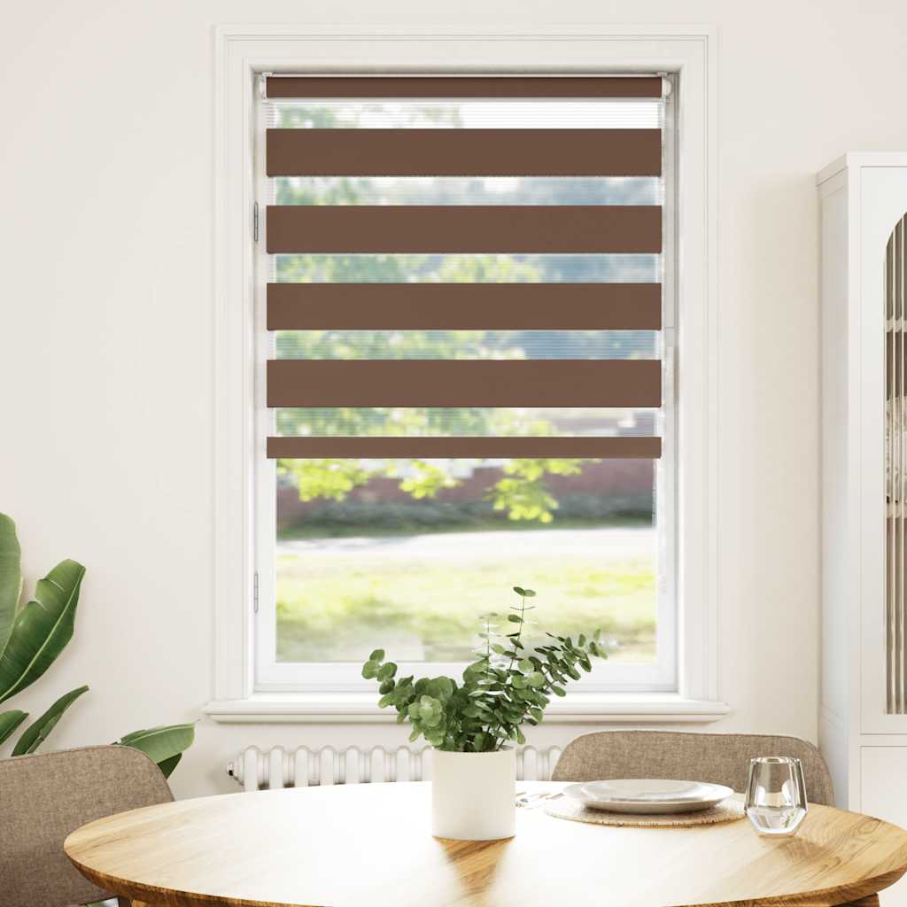 Sebragardin brun 80x150 cm stoff bredde 75,9 cm polyester