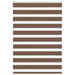 Sebragardin brun 115x150 cm stoff bredde 110,9 cm polyester