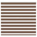 Sebragardin brun 160x150 cm stoff bredde 155,9 cm polyester