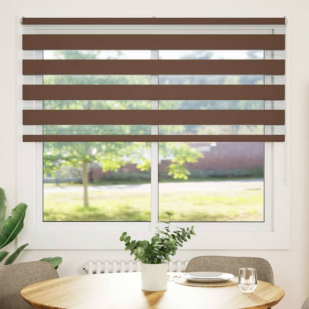 Sebragardin brun 160x150 cm stoff bredde 155,9 cm polyester