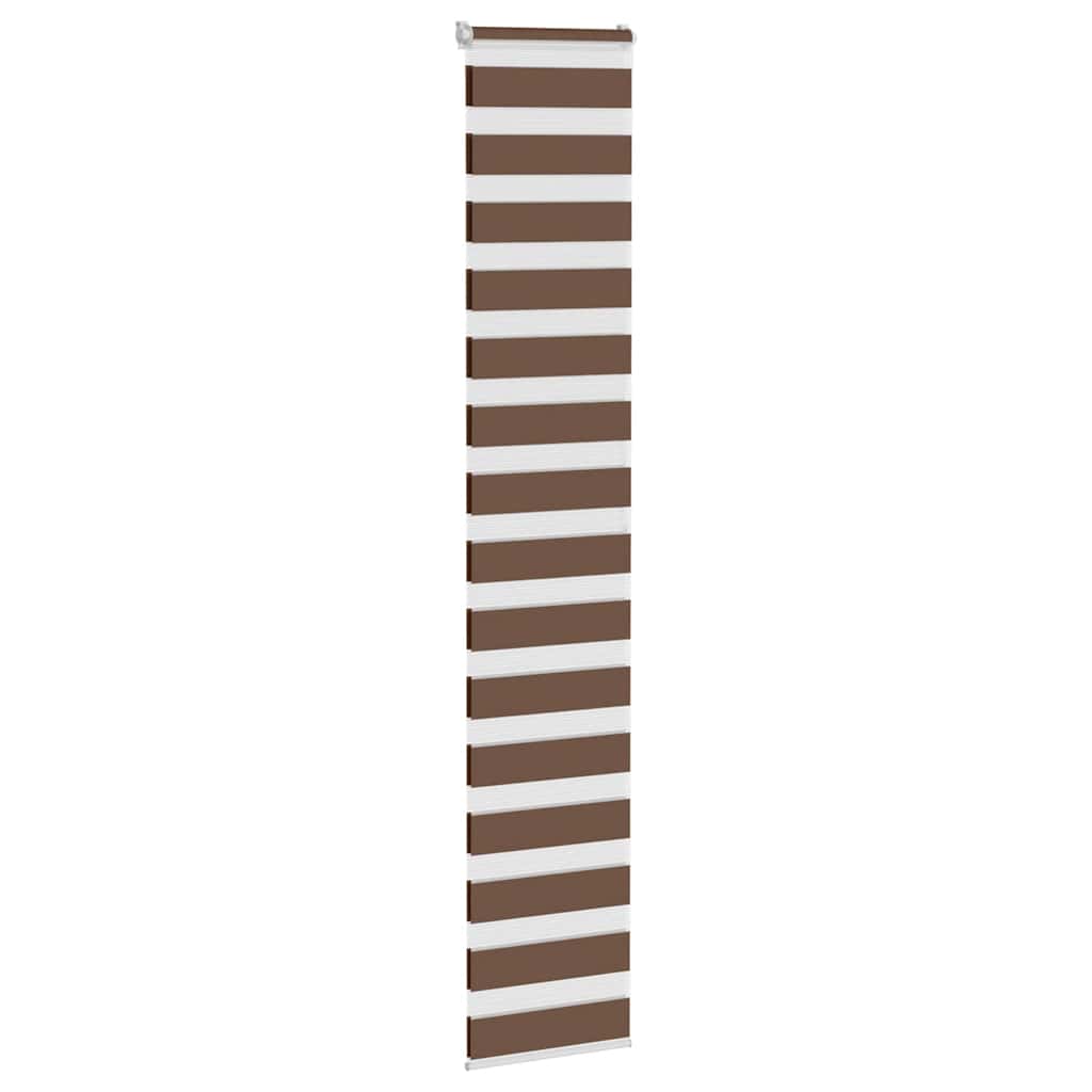 Sebragardin brun 40x200 cm stoff bredde 35,9 cm polyester