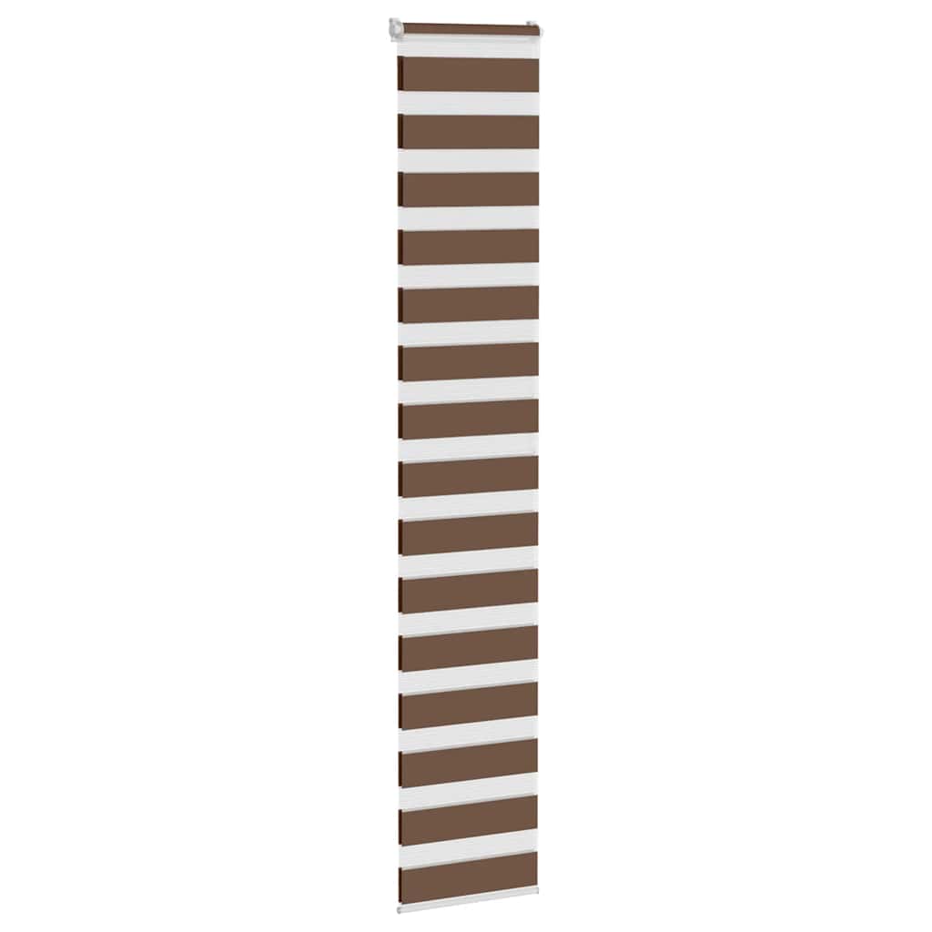 Sebragardin brun 45x200 cm stoff bredde 40,9 cm polyester
