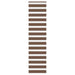 Sebragardin brun 55x200 cm stoff bredde 50,9 cm polyester
