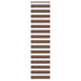 Sebragardin brun 60x200 cm stoff bredde 55,9 cm polyester