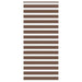 Sebragardin brun 105x200 cm stoff bredde 100,9 cm polyester