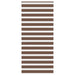 Sebragardin brun 115x200 cm stoff bredde 110,9 cm polyester