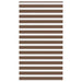 Sebragardin brun 120x200 cm stoff bredde 115,9 cm polyester