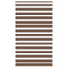 Sebragardin brun 130x200 cm stoff bredde 125,9 cm polyester