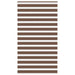 Sebragardin brun 135x200 cm stoff bredde 130,9 cm polyester