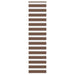 Sebragardin brun 60x230 cm stoff bredde 55,9 cm polyester