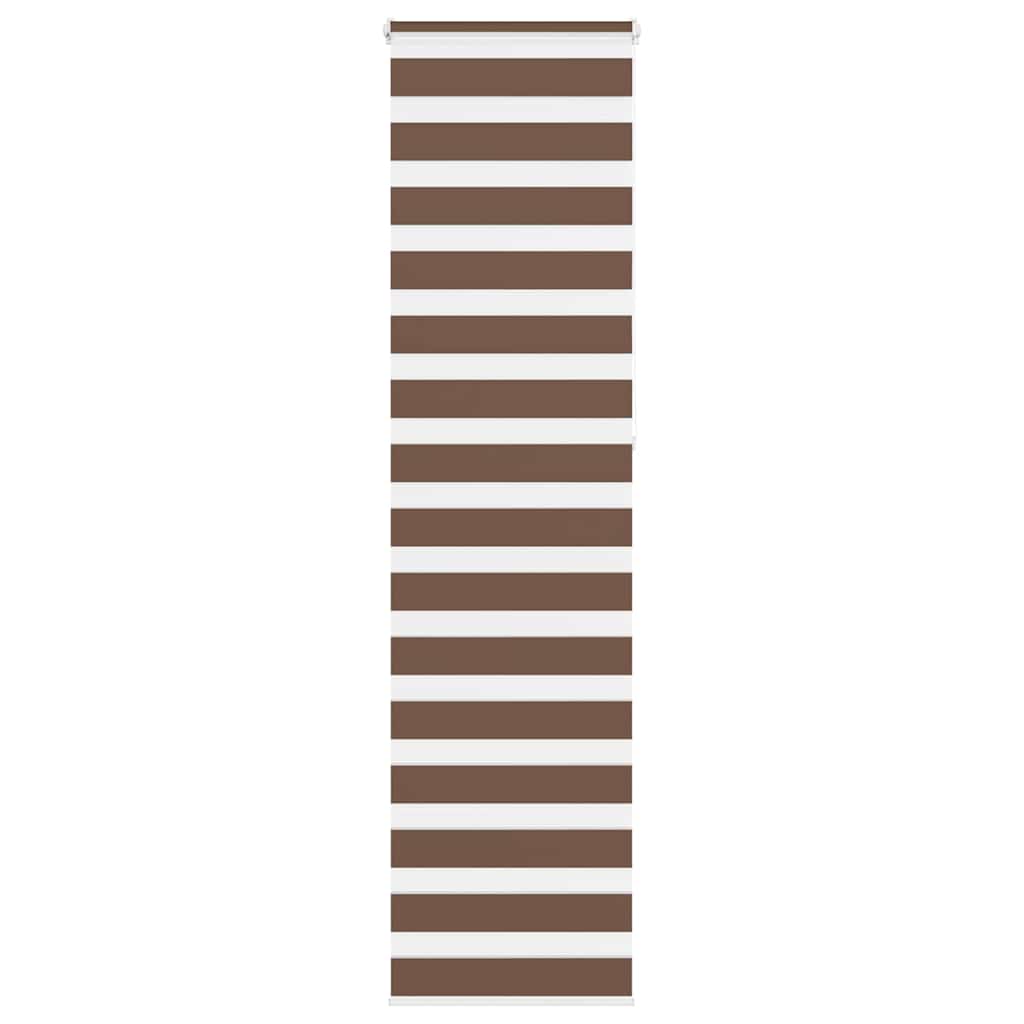 Sebragardin brun 60x230 cm stoff bredde 55,9 cm polyester