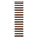 Sebragardin brun 65x230 cm stoff bredde 60,9 cm polyester