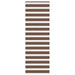 Sebragardin brun 70x230 cm stoff bredde 65,9 cm polyester