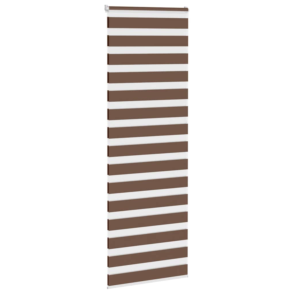 Sebragardin brun 70x230 cm stoff bredde 65,9 cm polyester