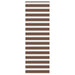Sebragardin brun 80x230 cm stoff bredde 75,9 cm polyester