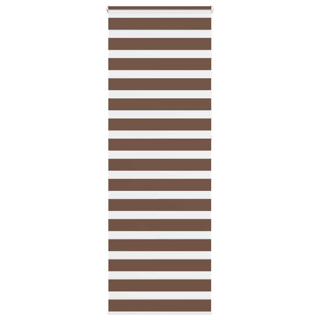 Sebragardin brun 80x230 cm stoff bredde 75,9 cm polyester