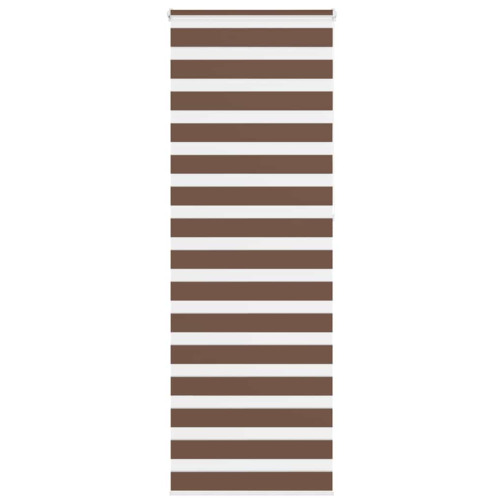 Sebragardin brun 85x230 cm stoff bredde 80,9 cm polyester