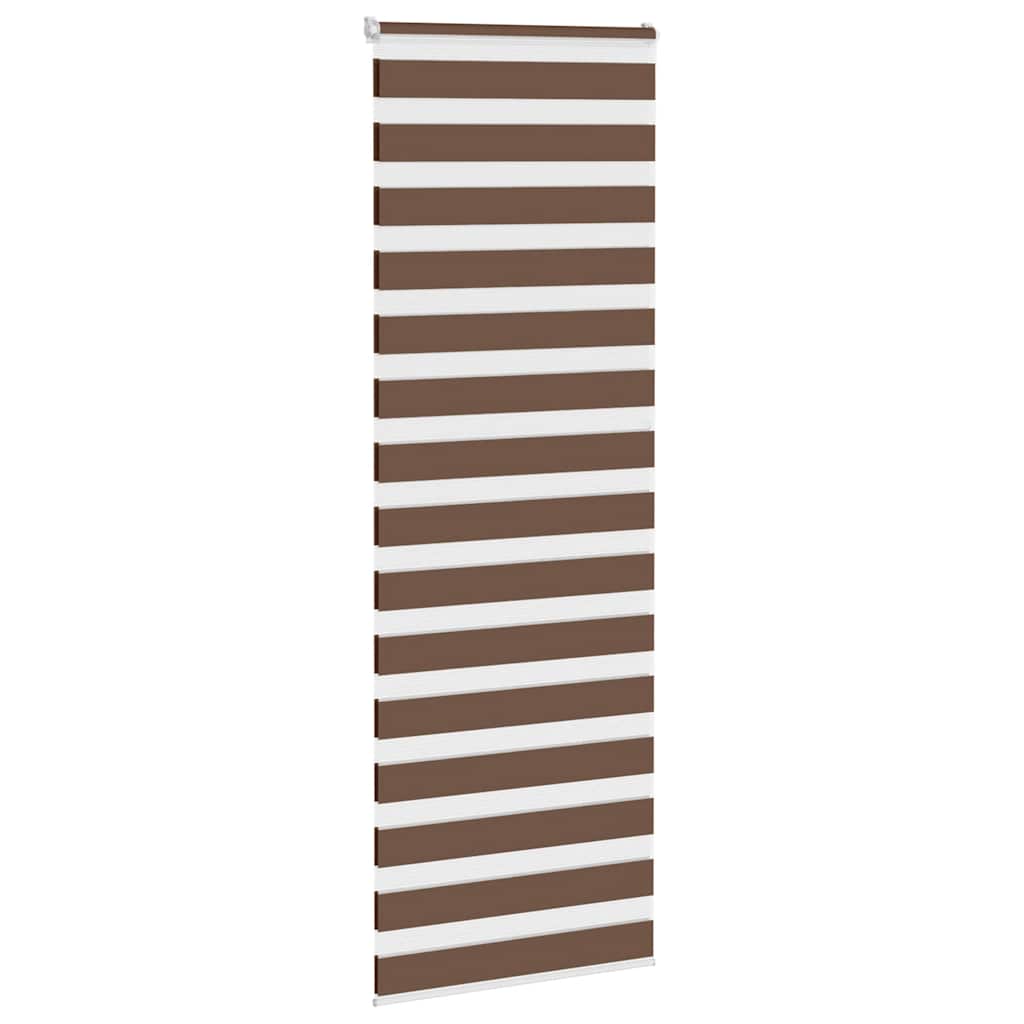 Sebragardin brun 85x230 cm stoff bredde 80,9 cm polyester