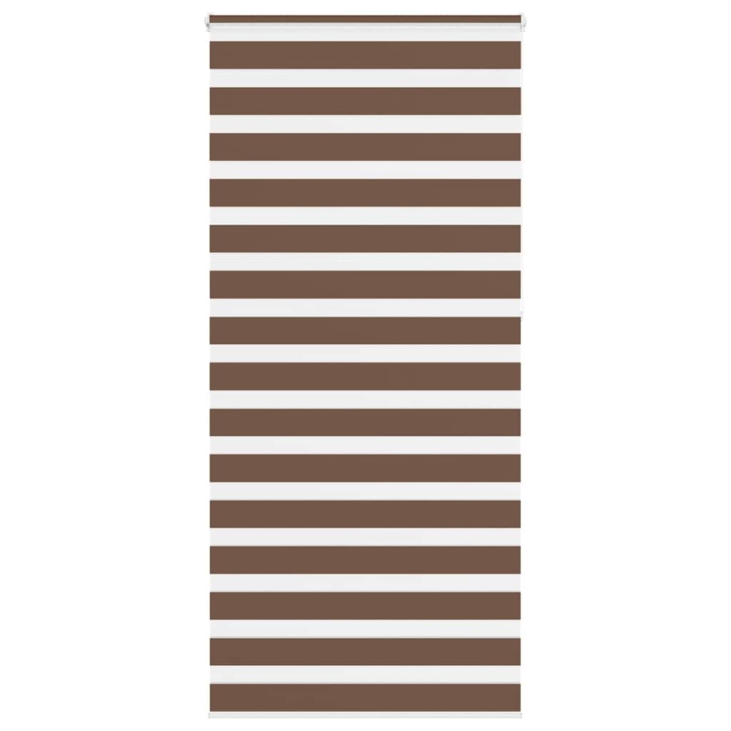 Sebragardin brun 95x230 cm stoff bredde 90,9 cm polyester