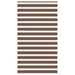 Sebragardin brun 120x230 cm stoff bredde 115,9 cm polyester