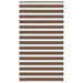 Sebragardin brun 130x230 cm stoff bredde 125,9 cm polyester