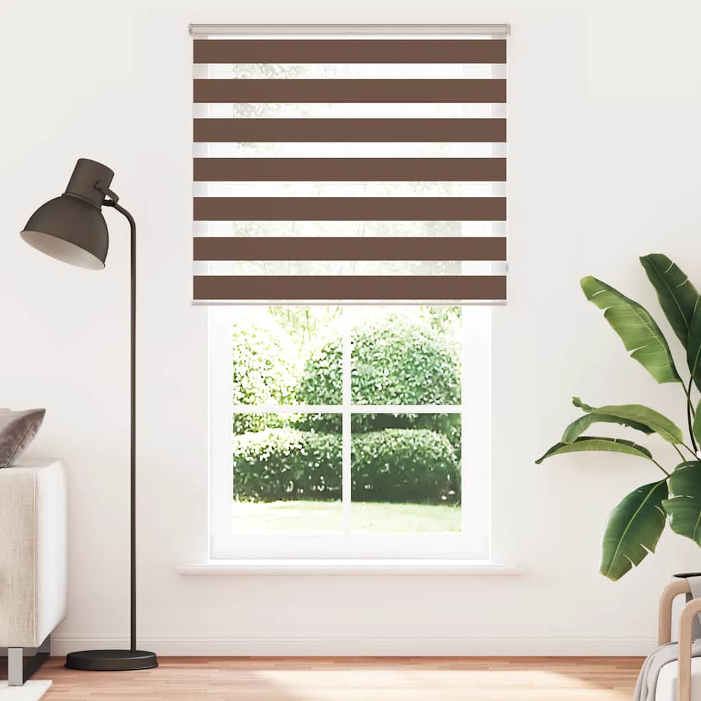 Sebragardin brun 130x230 cm stoff bredde 125,9 cm polyester