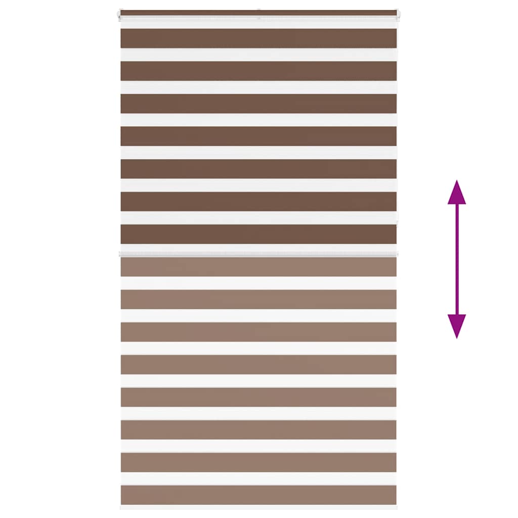 Sebragardin brun 130x230 cm stoff bredde 125,9 cm polyester