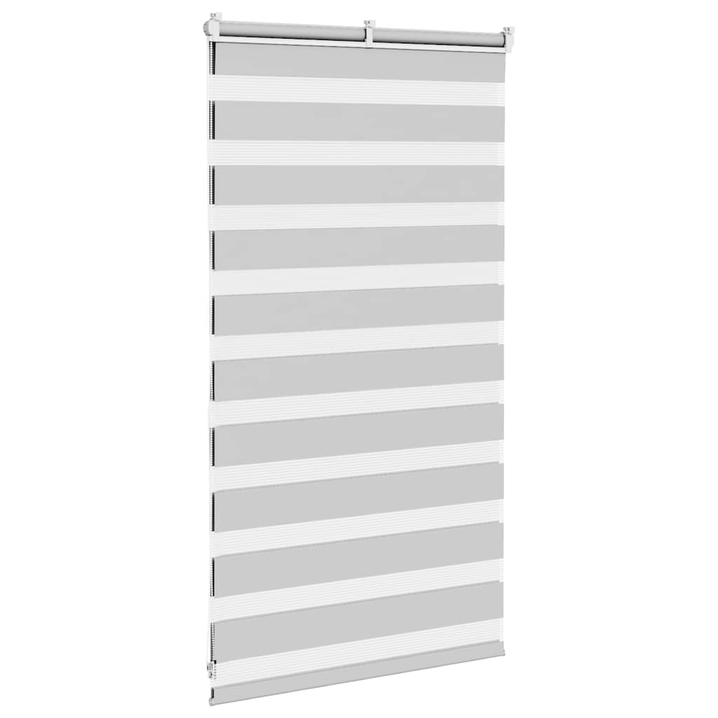 Sebragardin lysegrå 75x100 cm stoff bredde 70,9 cm polyester