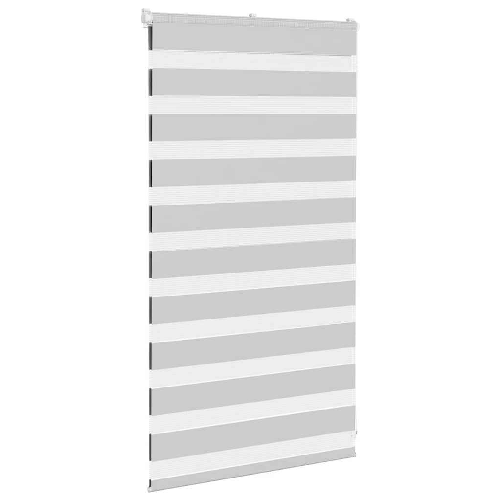 Sebragardin lysegrå 85x100 cm stoff bredde 80,9 cm polyester