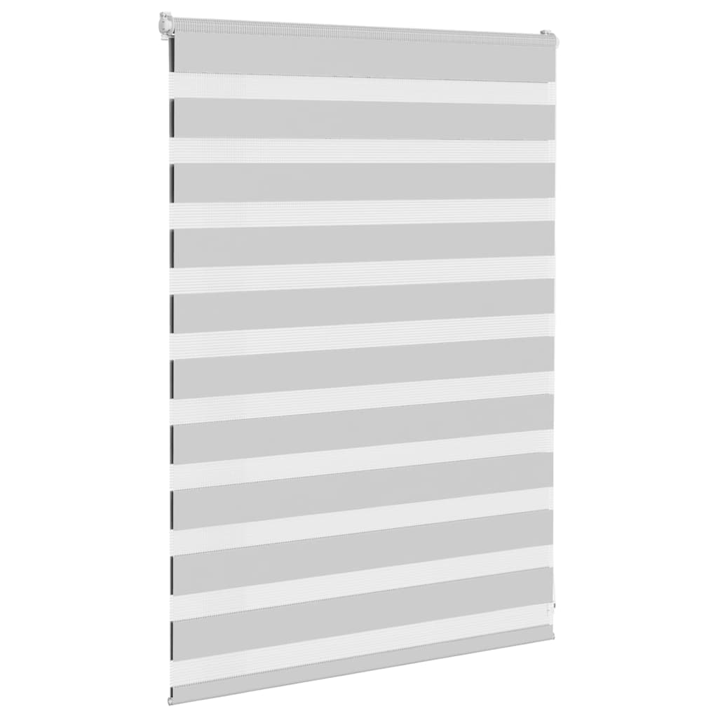 Sebragardin lysegrå 105x100 cm stoff bredde 100,9 cm polyester