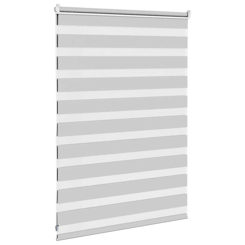 Sebragardin lysegrå 105x100 cm stoff bredde 100,9 cm polyester