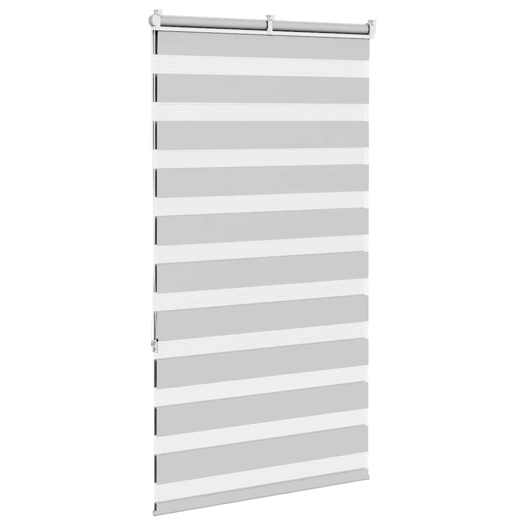 Sebragardin lysegrå 90x150 cm stoff bredde 85,9 cm polyester